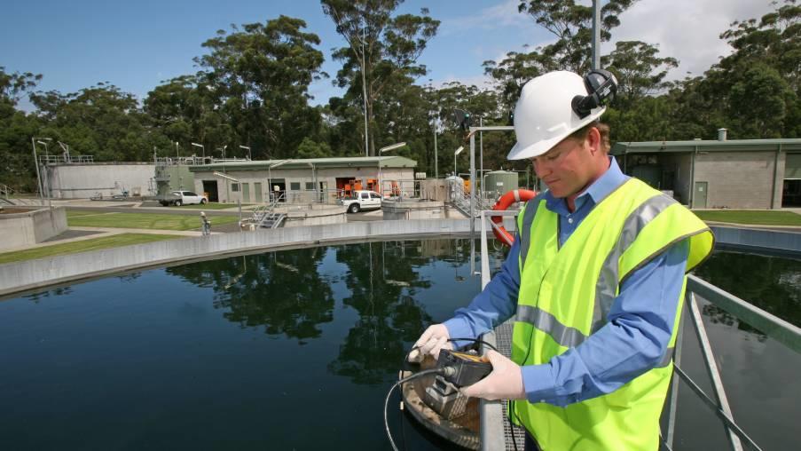 Australia, Gerringong wastewater treatment site