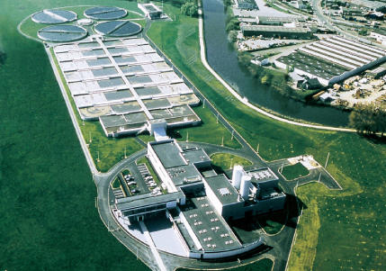 Histoire de veolia usine de dépollution et eaux usées à Rennes